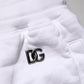 Dolce & Gabbana White Ripped Mid Waist Casual Bermuda Short Mens Shorts