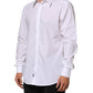 Dolce & Gabbana White Cotton MARTINI Men Formal Dress Shirt Mens T-Shirt