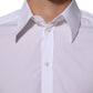 Dolce & Gabbana White Cotton MARTINI Men Formal Dress Shirt Mens T-Shirt