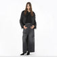 PINKO Black Cotton Skirt