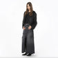 PINKO Black Cotton Skirt