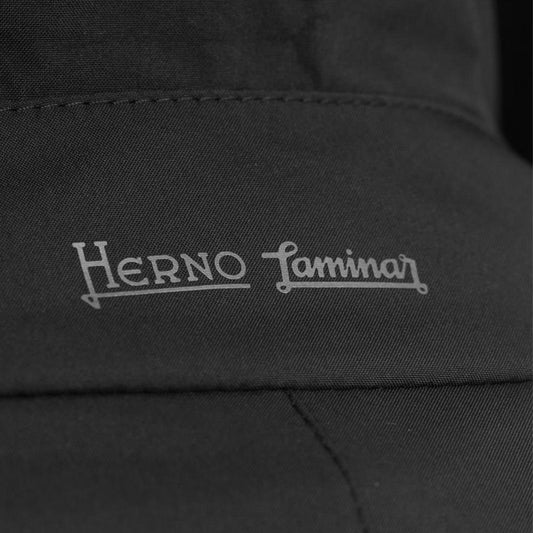 Herno Black Polyester Men's Trench Coat