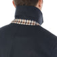 Aquascutum Blue Cotton Men's Trench Coat