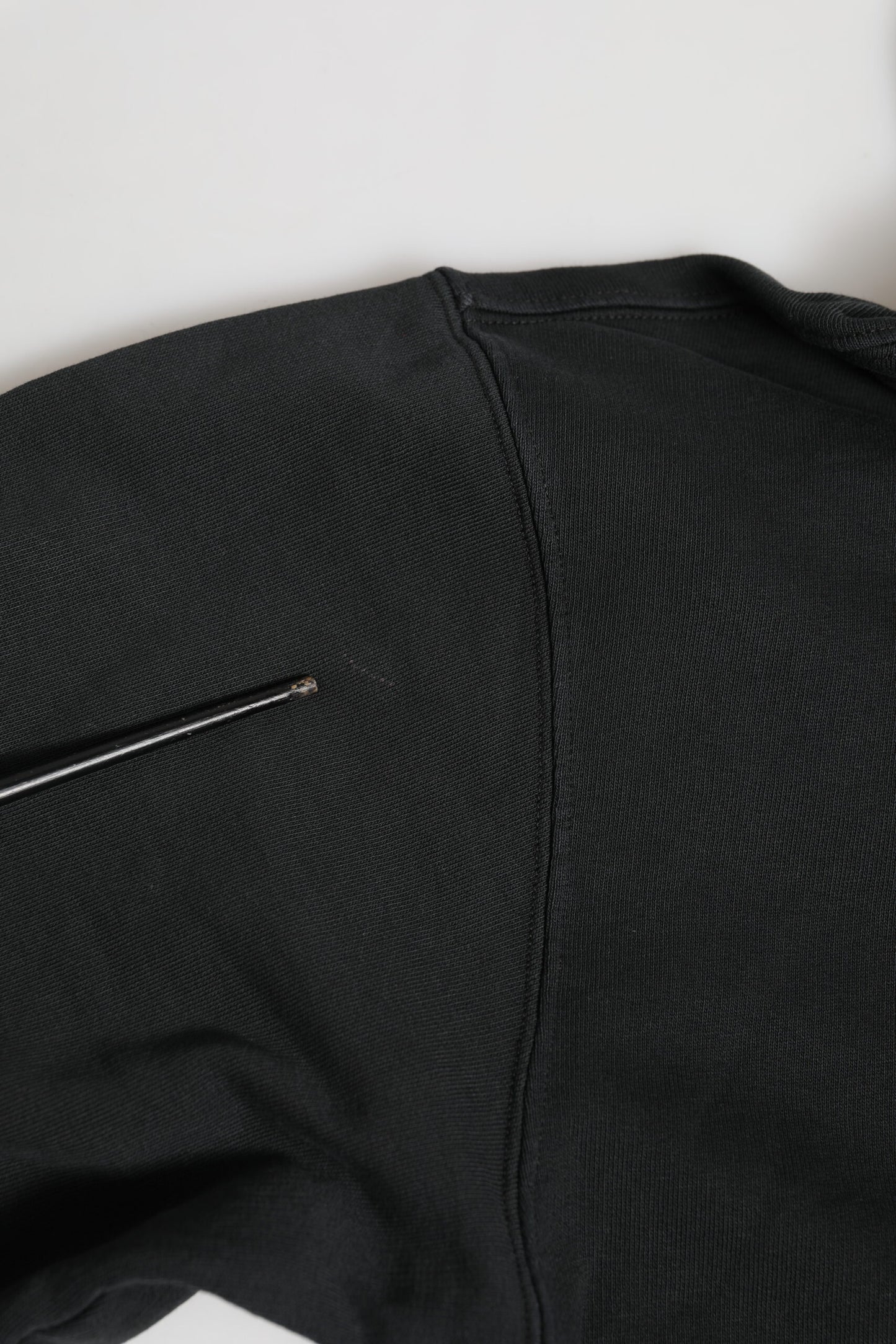 Dolce & Gabbana Black Logo FullZip Hooded Sweatshirt Sweater Mens Sweater Mens T-Shirt