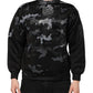 Dolce & Gabbana Black Camouflage Round Neck Sweatshirt Sweater Mens Sweater Mens T-Shirt