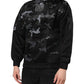 Dolce & Gabbana Black Camouflage Round Neck Sweatshirt Sweater Mens Sweater Mens T-Shirt