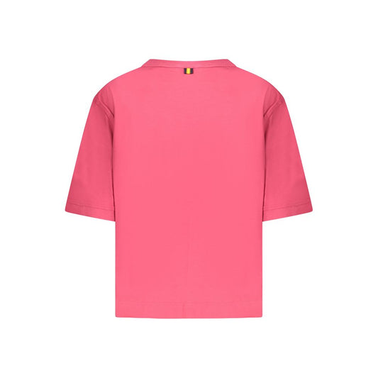 K-WAY Pink Cotton T-Shirt