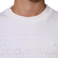 Dolce & Gabbana White Embossed Logo Men Sweatshirt Sweater Mens Sweater Mens T-Shirt