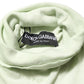 Dolce & Gabbana Light Green Logo TurtleNeck Pullover Sweater Mens Sweater Mens T-Shirt