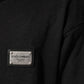Dolce & Gabbana Black Logo FullZip Hooded Sweatshirt Sweater Mens Sweater Mens T-Shirt