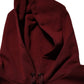 Dolce & Gabbana Maroon Embossed Logo Hooded Sweatshirt Sweater Mens Sweater Mens T-Shirt