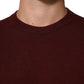 Dolce & Gabbana Maroon Cashmere Crew Neck Pullover Sweater Mens Sweater Mens T-Shirt