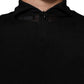 Dolce & Gabbana Black Viscose Turtle Neck Pullover Sweater Mens Sweater Mens T-Shirt