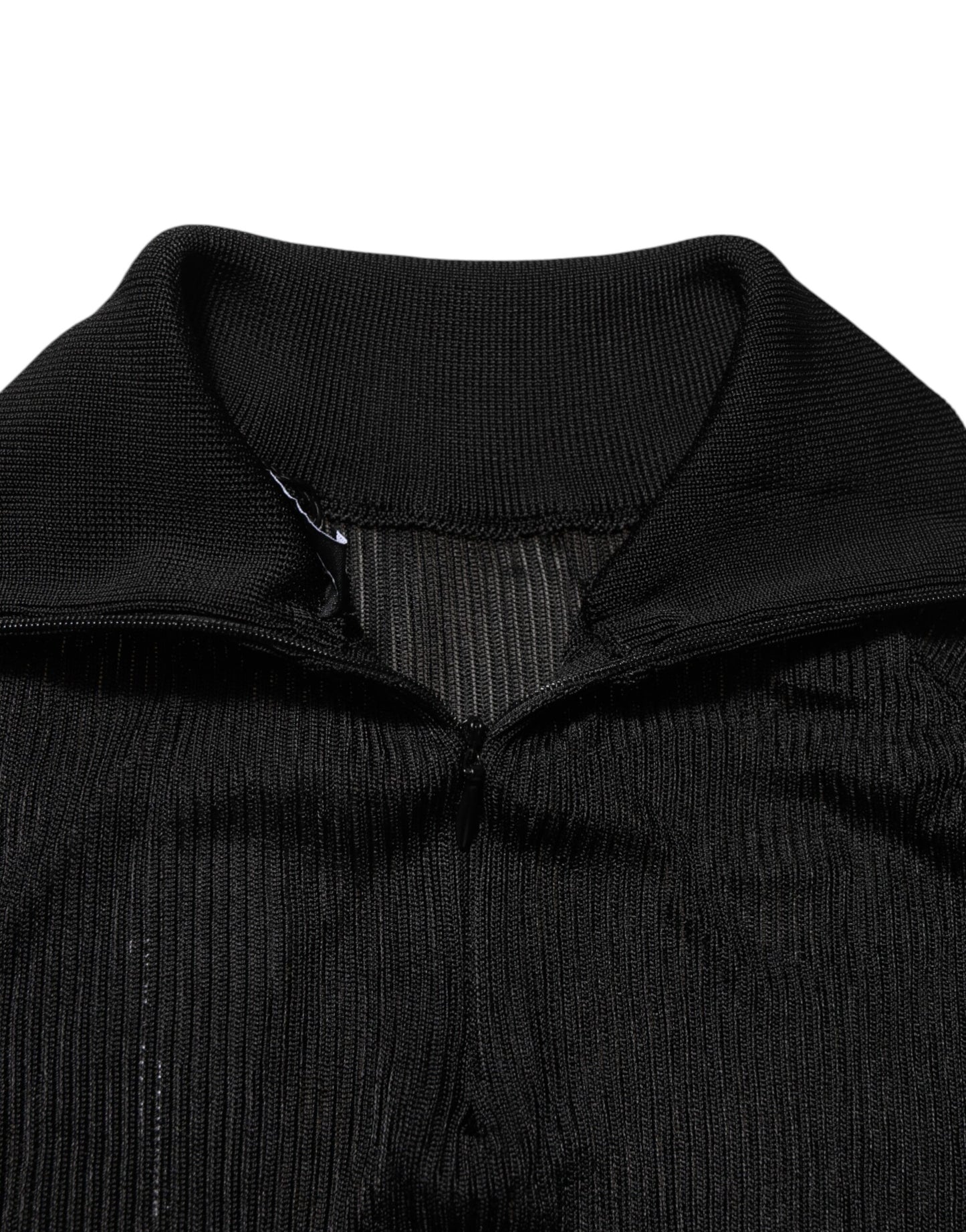 Dolce & Gabbana Black Viscose Turtle Neck Pullover Sweater Mens Sweater Mens T-Shirt