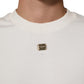 Dolce & Gabbana White DG Logo Crew Neck Sweatshirt Sweater Mens Sweater Mens T-Shirt