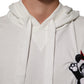 Dolce & Gabbana Off White Cotton Panda Hooded Sweatshirt Sweater Mens Sweater Mens T-Shirt