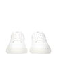 Versace White Leather Low Top Sneakers
