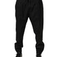 Dolce & Gabbana Black Drawstring Men Jogger Sweatpants Pants
