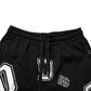 Dolce & Gabbana Black Logo Print Cotton Casual Bermuda Short Mens Shorts
