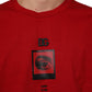Dolce & Gabbana Red Logo Eye Print Cotton Short Sleeve T-shirt Mens T-Shirt