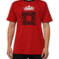 Dolce & Gabbana Red Logo Crown Cotton Short Sleeves T-shirt Mens T-Shirt