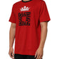 Dolce & Gabbana Red Logo Crown Cotton Short Sleeves T-shirt Mens T-Shirt