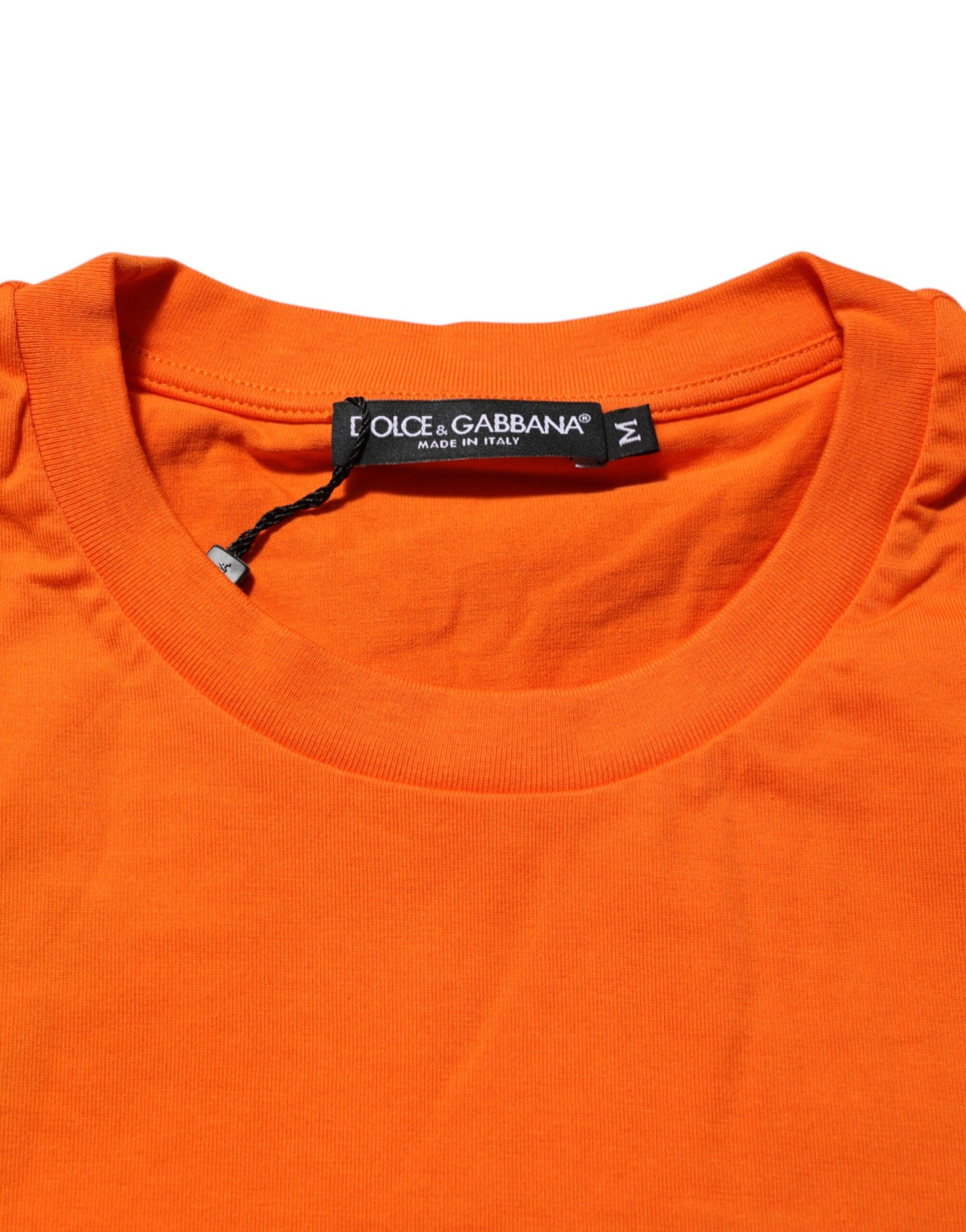 Dolce & Gabbana Orange DGVIB3 Crew Neck Short Sleeves T-shirt Mens T-Shirt