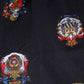 Dolce & Gabbana Blue Heraldic Crest Print Polo Shirt T-shirt