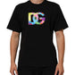 Dolce & Gabbana Black Logo Print Cotton Crew Neck  T-shirt Mens T-Shirt