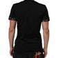 Dolce & Gabbana Black Musical Print Cotton Crew Neck T-shirt Mens T-Shirt