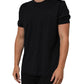 Dolce & Gabbana Black Goodluck 2018 Cotton Crew Neck T-shirt Mens T-Shirt