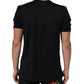 Dolce & Gabbana Black Goodluck 2018 Cotton Crew Neck T-shirt Mens T-Shirt