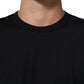 Dolce & Gabbana Black Goodluck 2018 Cotton Crew Neck T-shirt Mens T-Shirt