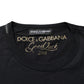 Dolce & Gabbana Black Goodluck 2018 Cotton Crew Neck T-shirt Mens T-Shirt