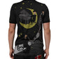 Dolce & Gabbana Black Musical Print Cotton Crew Neck T-shirt Mens T-Shirt