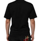 Dolce & Gabbana Black Logo Plaque Cotton Crew Neck T-shirt Mens T-Shirt
