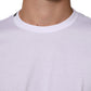 Dolce & Gabbana White Goodluck 2021 Cotton Crew Neck  T-shirt Mens T-Shirt