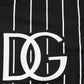 Dolce & Gabbana Black Cotton Polka Dots Round Neck T-shirt Mens T-Shirt