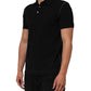 Dolce & Gabbana Black Cotton Graphic Print PoloShirt T-shirt Mens T-Shirt