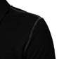 Dolce & Gabbana Black Cotton Graphic Print PoloShirt T-shirt Mens T-Shirt