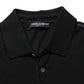 Dolce & Gabbana Black Cotton Graphic Print PoloShirt T-shirt Mens T-Shirt