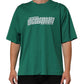 Dolce & Gabbana Green Cotton Graphic Logo Print Crewneck T-shirt Mens T-Shirt