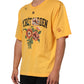 Dolce & Gabbana Yellow Secret Graden Floral Cotton Crew Neck T-shirt Mens T-Shirt