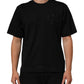 Dolce & Gabbana Black Logo Patch Cotton Men Crew Neck T-shirt Mens T-Shirt