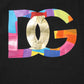 Dolce & Gabbana Black Logo Print Cotton Men Crew Neck T-shirt Mens T-Shirt