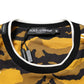 Dolce & Gabbana Multicolor Leopard Palm Leaf Men Crew Neck T-shirt Mens T-Shirt