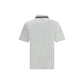 Gucci White Cotton Polo Shirt