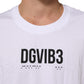 Dolce & Gabbana White Cotton Sleeveless Printed Tank T-shirt Mens T-Shirt