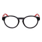 Fila Black Cellulose Acetate Glasses (Frames)
