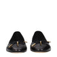 Chloé Black Leather Ballet Flats